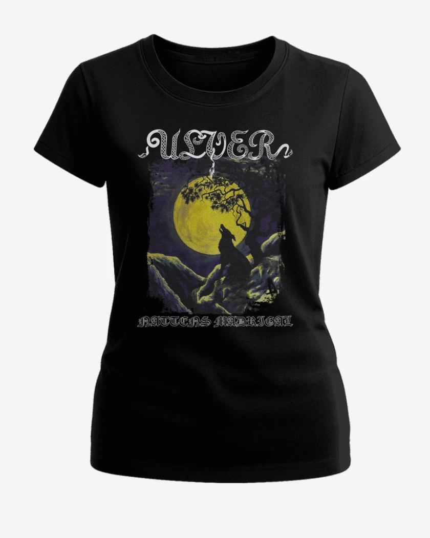 Polera de Mujer Negro de Ulver Nattens Madrigal