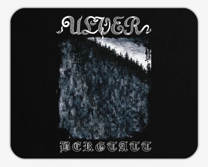 Mousepad Negro de Ulver Bergtatt