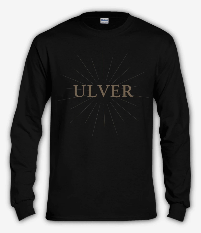 Polera manga larga Negro de ULVER Logo