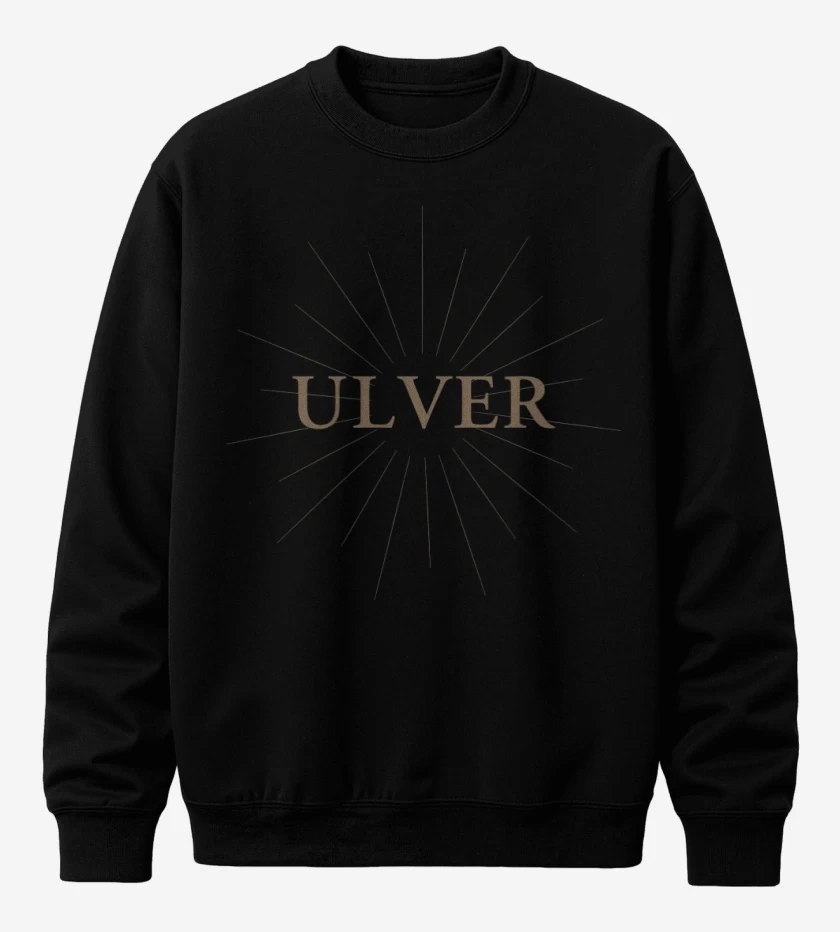 Poleron polo Negro de ULVER Logo