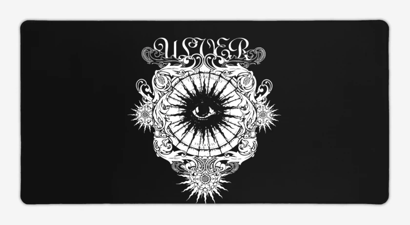 Mouse pad Gamer Negro de Ulver Valnoir