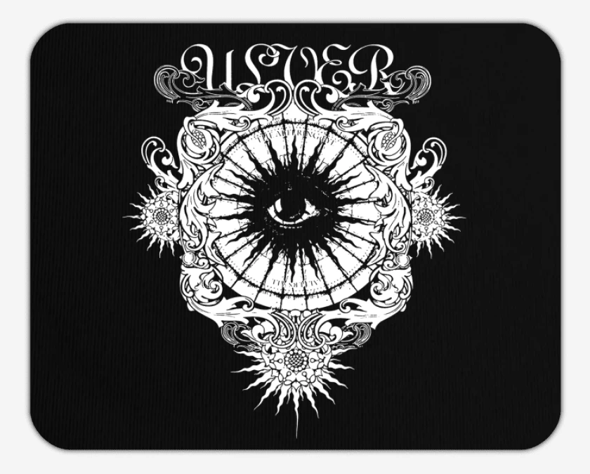 Mousepad Negro de Ulver Valnoir