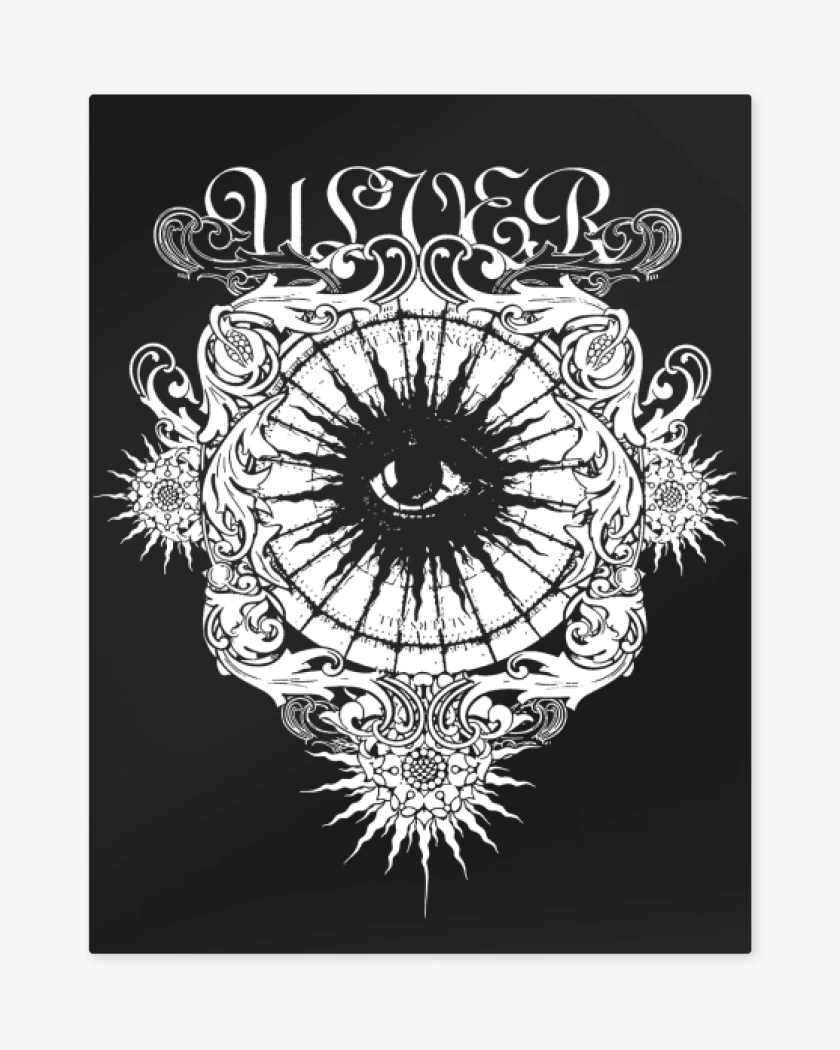 Print metalico Negro de Ulver Valnoir