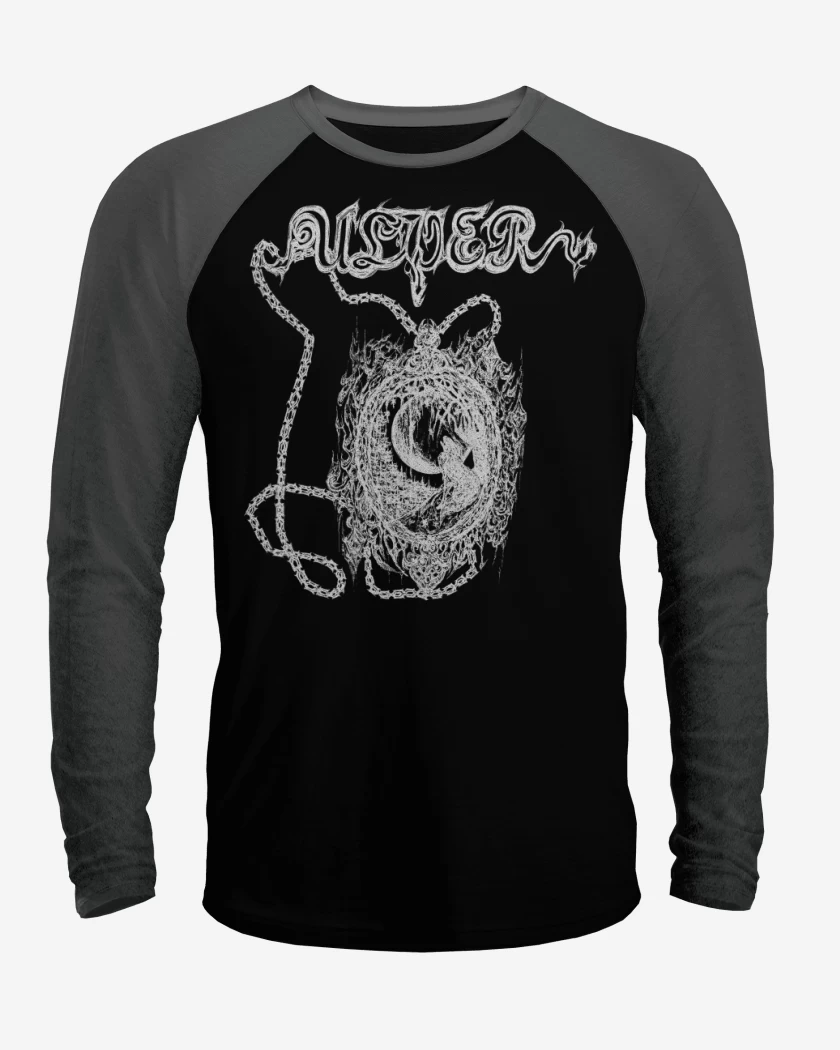 Polera Raglan Ulver Black Nattens