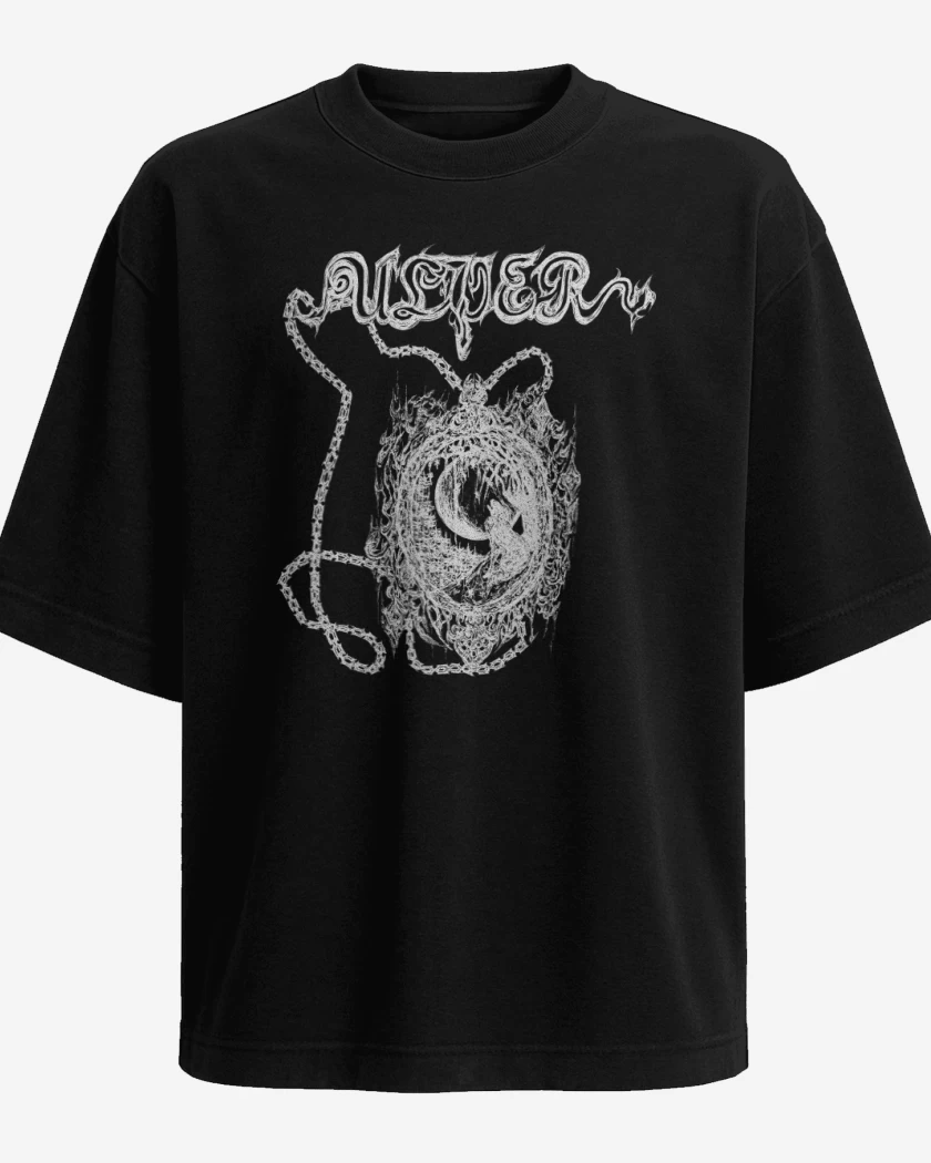 Polera Oversize Ulver Black Nattens