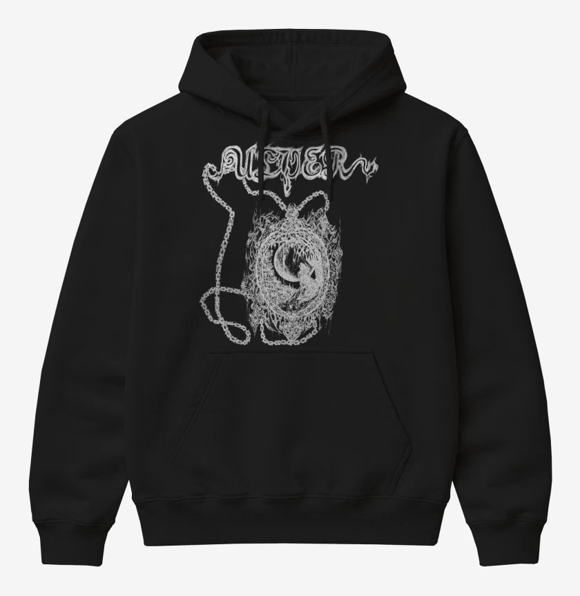 Poleron Canguro básico Ulver Black Nattens