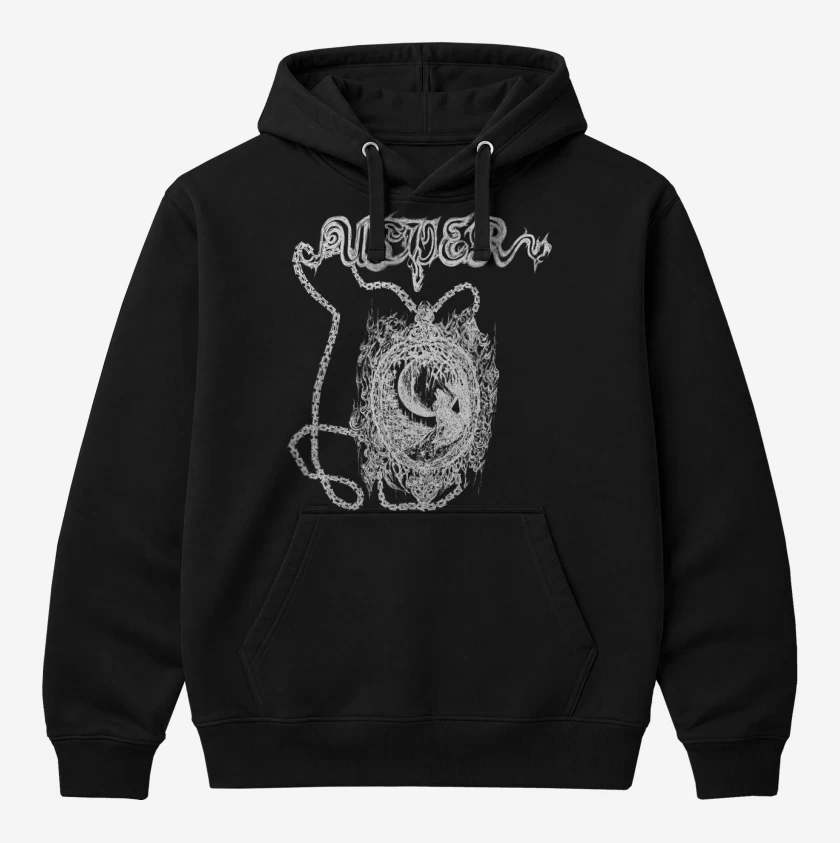 Polerón Canguro Ulver Black Nattens