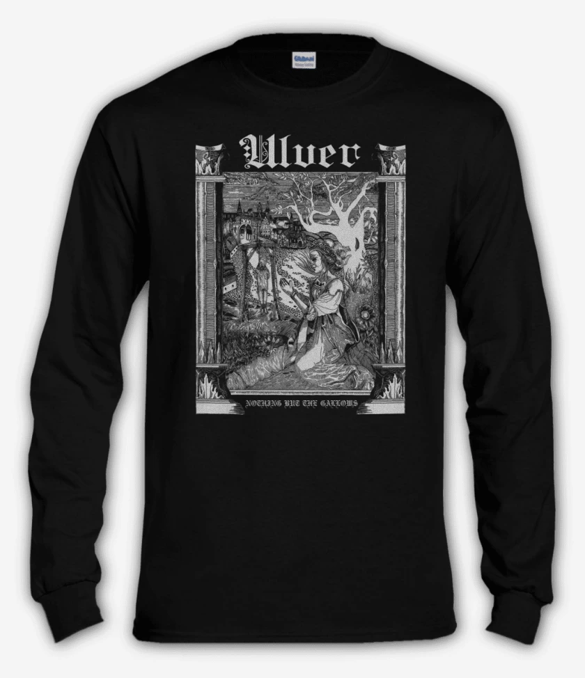 Polera manga larga Negro de Ulver Nothing But The Gallows