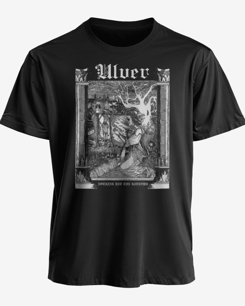 Polera Negro de Ulver Nothing But The Gallows