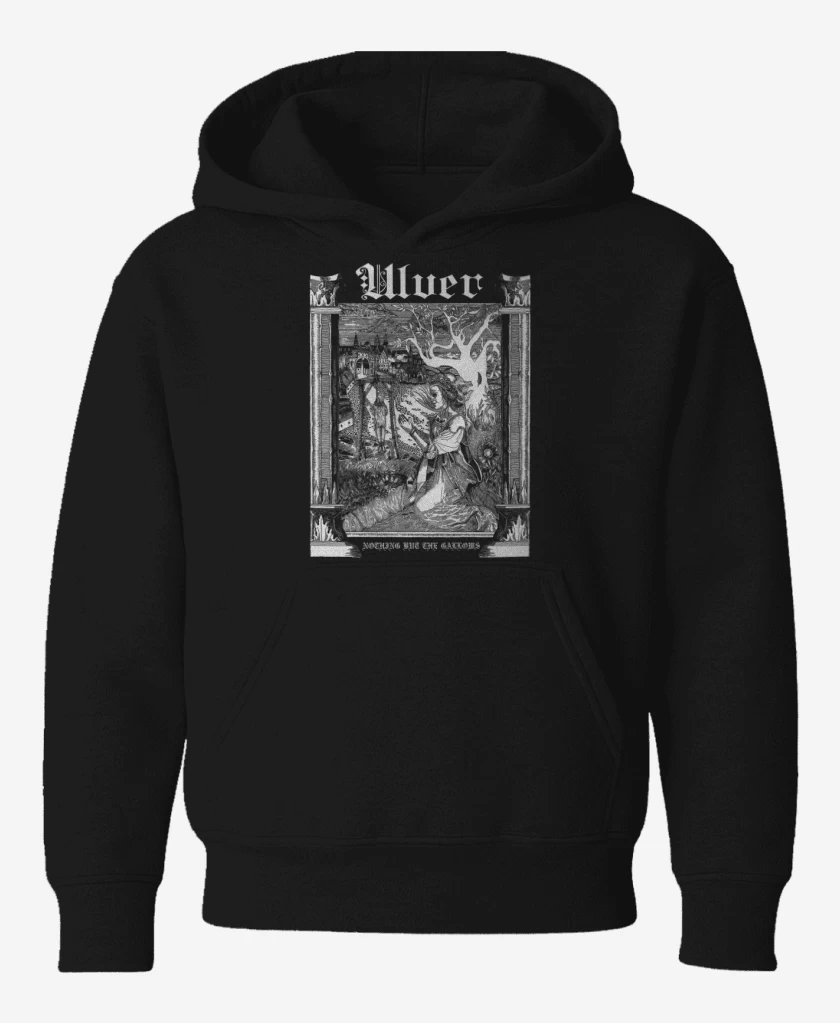 Poleron de niño Negro de Ulver Nothing But The Gallows