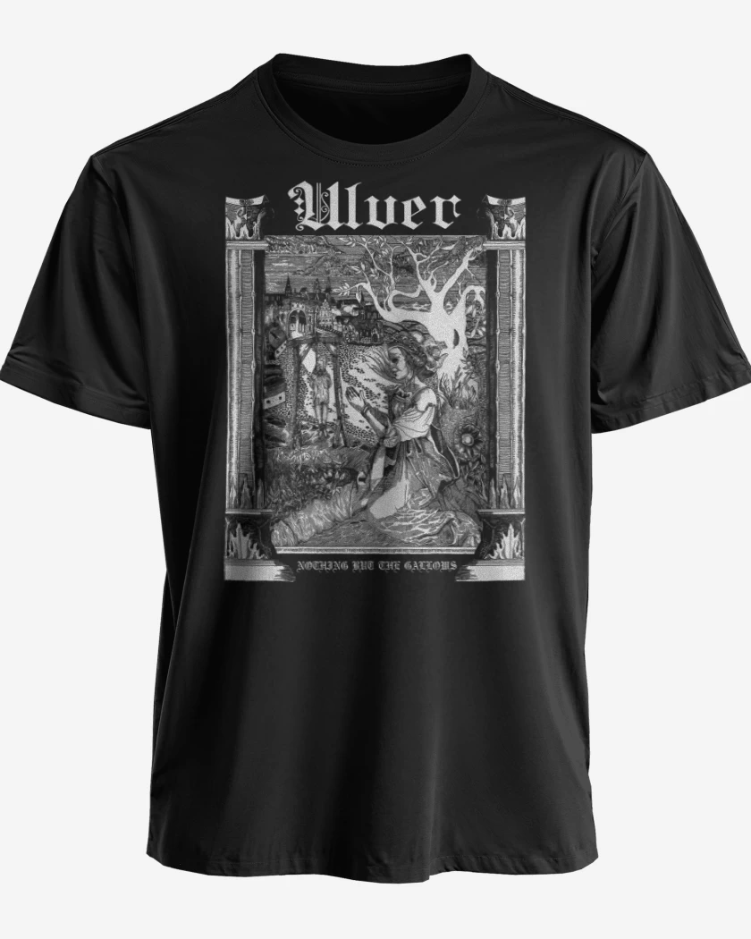 Polera premium Negro de Ulver Nothing But The Gallows