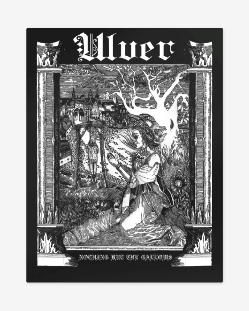 Print metalico Ulver Nothing But The Gallows