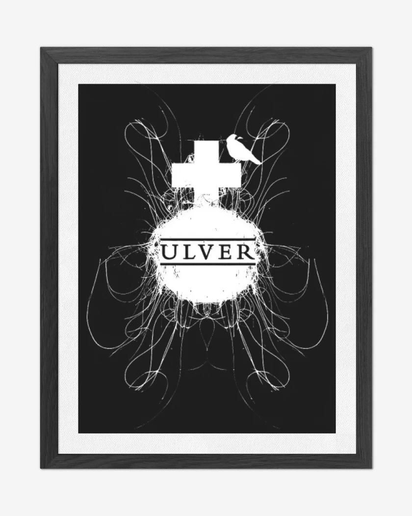 Cuadro decorativo Negro de Ulver Logo 2