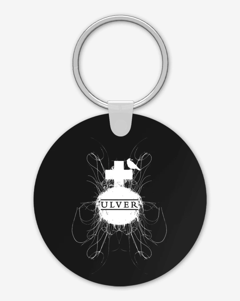 Llavero Negro de Ulver Logo 2