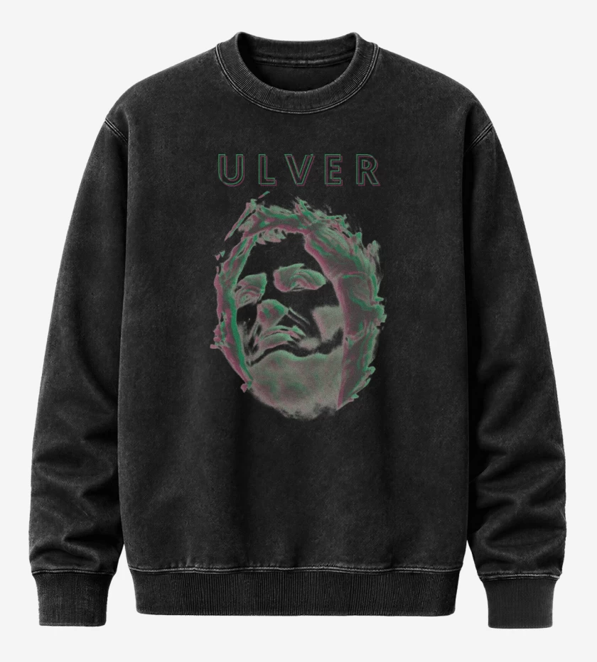 Poleron Polo Acid Wash Negro de Ulver Dante 