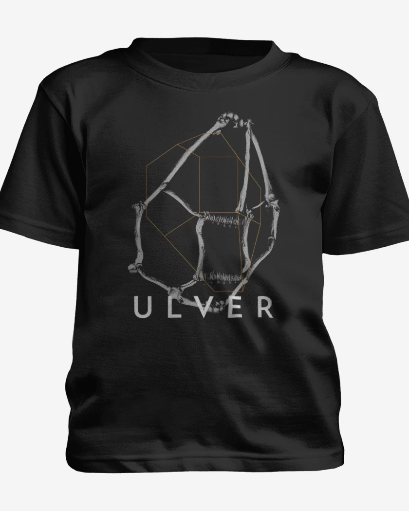 Polera de niño Negro de Ulver Bones