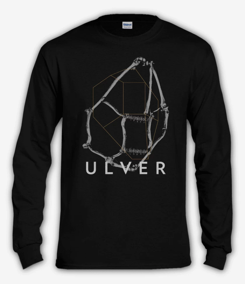 Polera manga larga Negro de Ulver Bones
