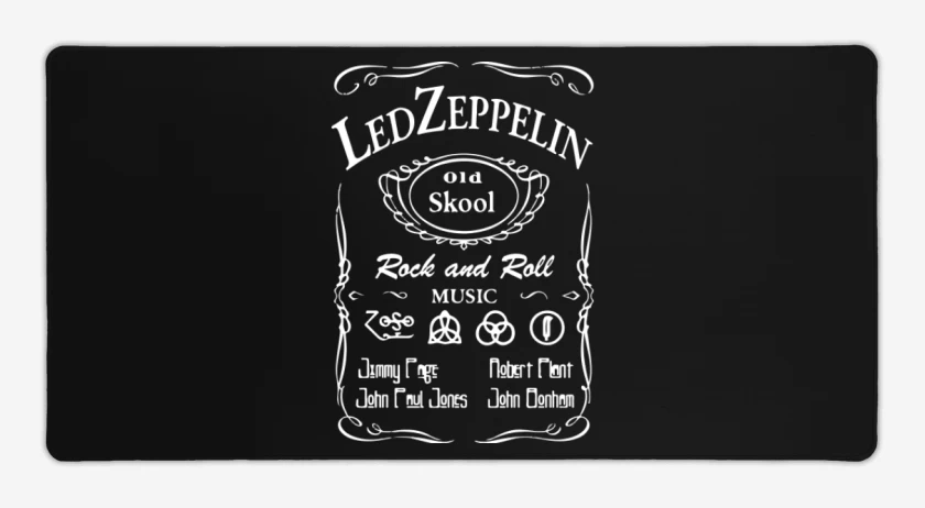 Mouse pad Gamer Led zepelin