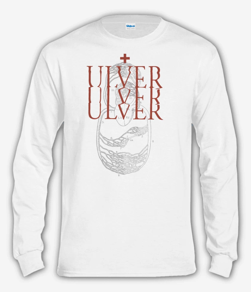 Polera manga larga Blanco de Ulver Roadburn