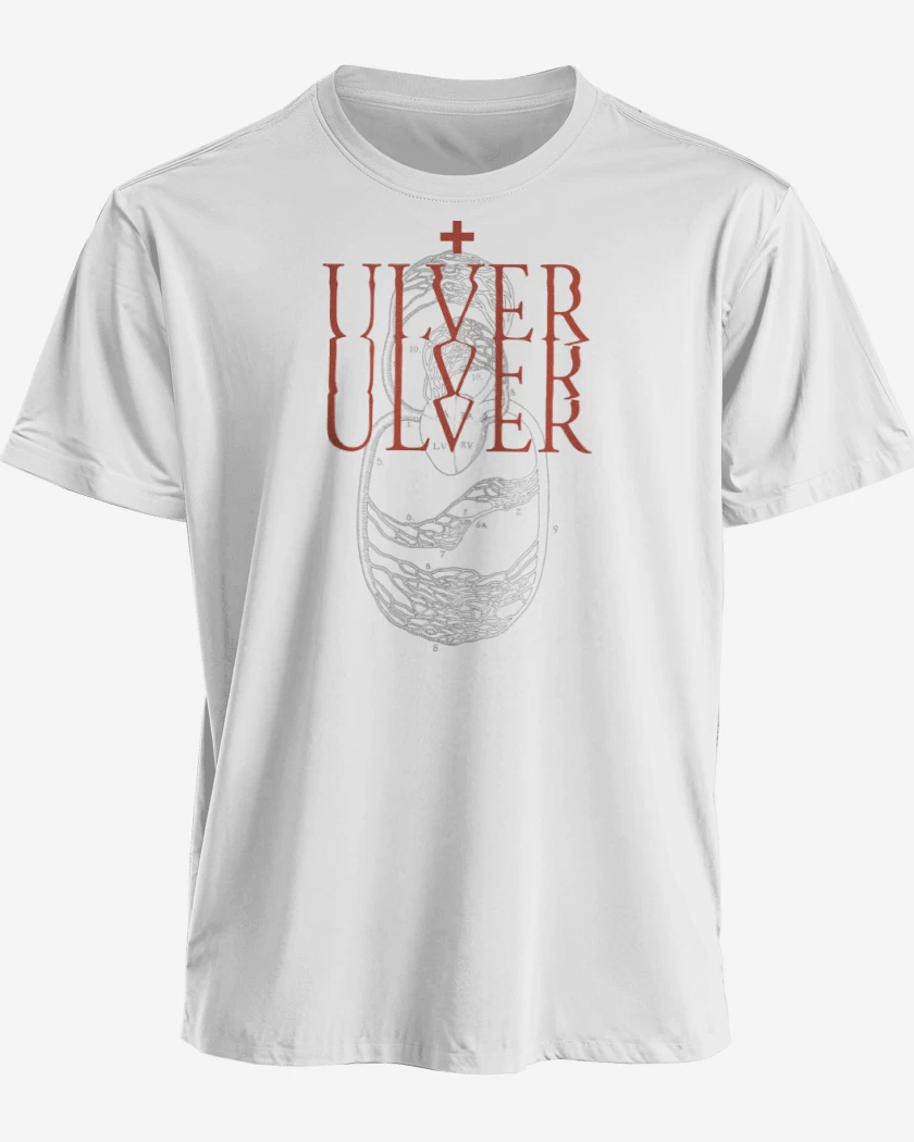 Polera premium Blanco de Ulver Roadburn