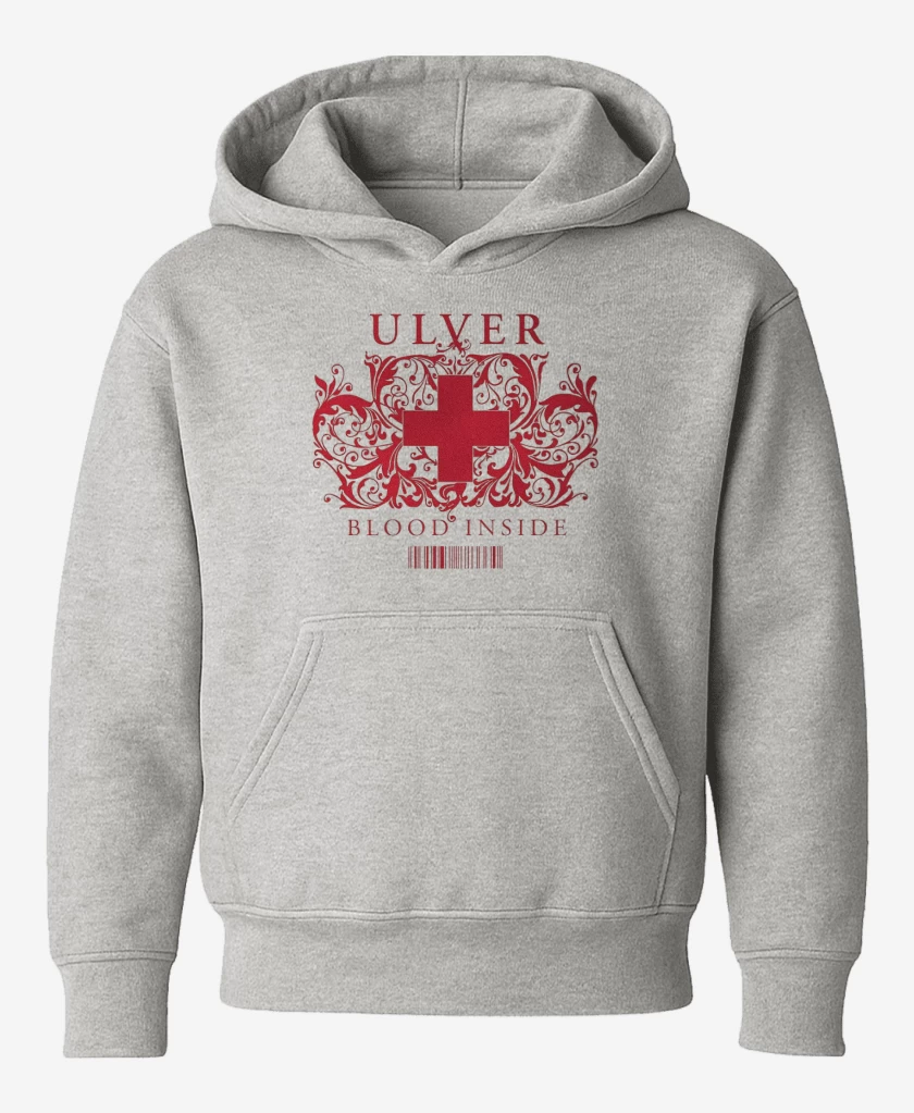 Poleron de niño Gris Melange de Ulver Blood Inside 