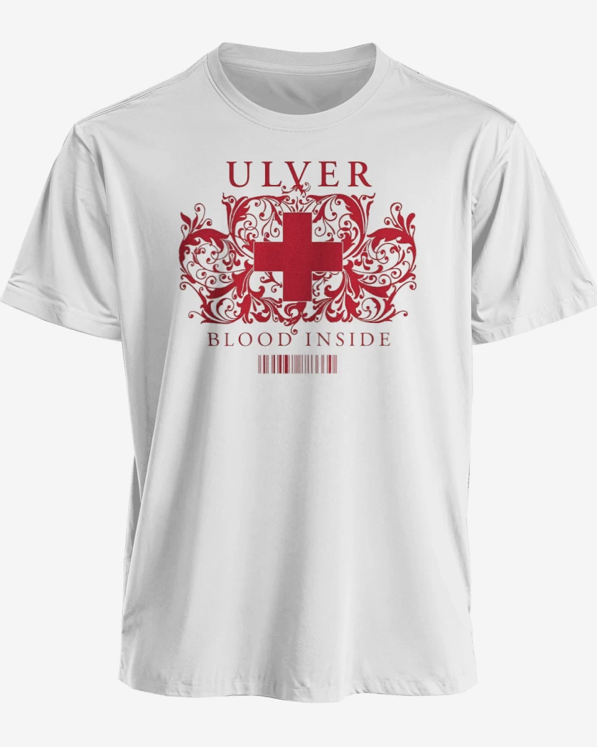 Polera premium Blanco de Ulver Blood Inside 