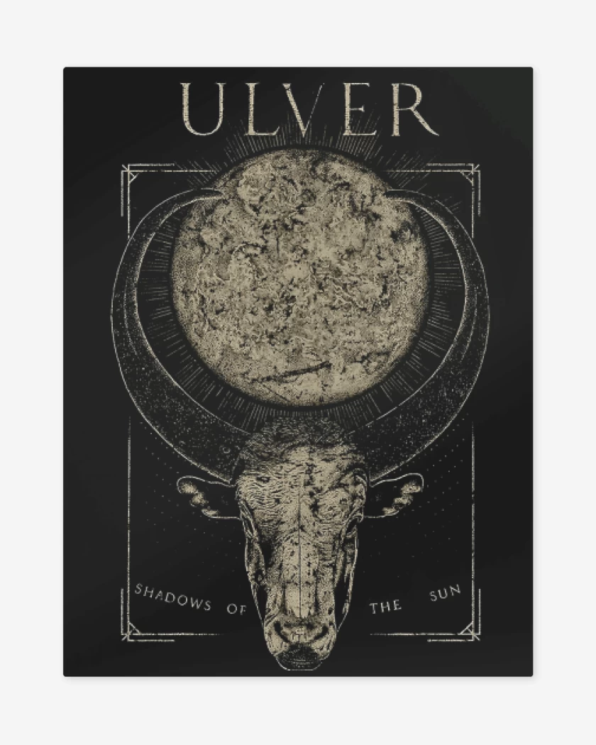 Print metalico Ulver Shadows of the Sun