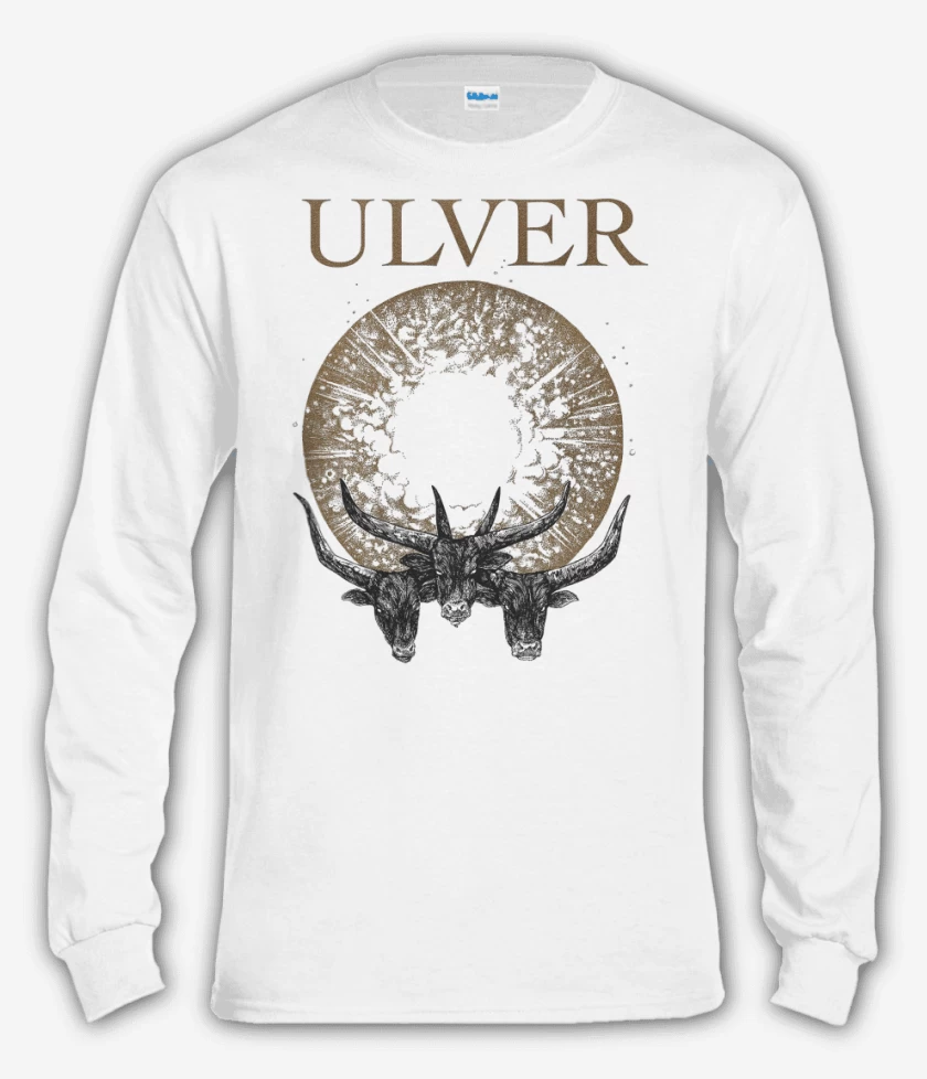 Polera manga larga Blanco de Ulver Shadows 
