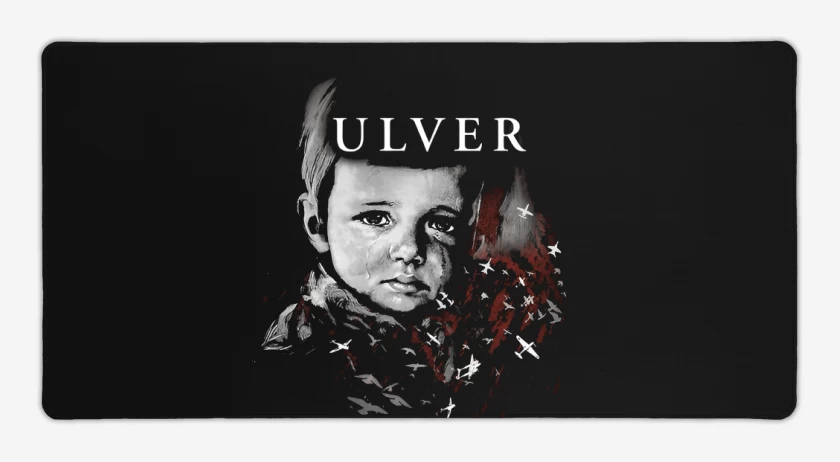 Mouse pad Gamer Negro de Ulver Kid