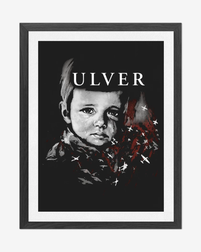 Cuadro decorativo Negro de Ulver Kid