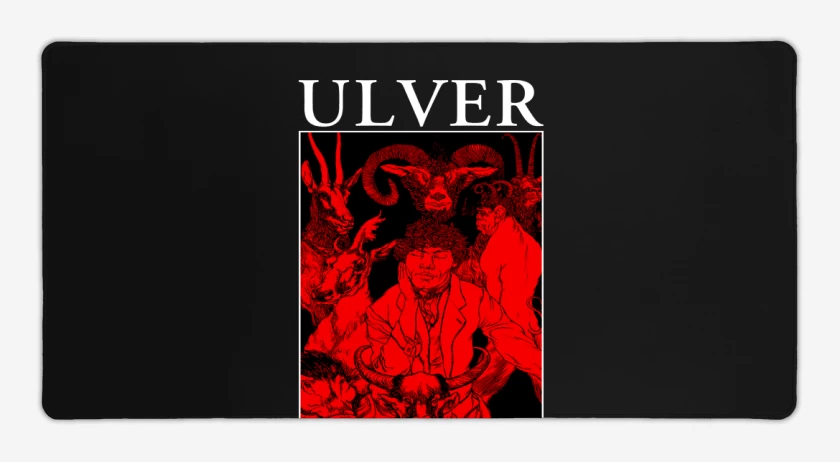 Mouse pad Gamer Negro de Ulver Liminal Animals