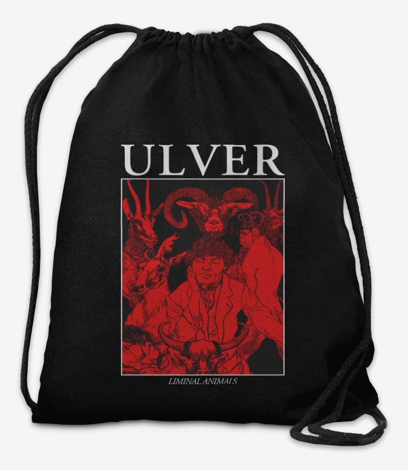 Mochila Negro de Ulver Liminal Animals