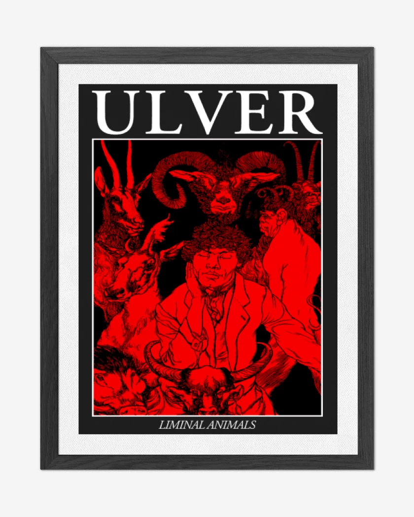 Cuadro decorativo Negro de Ulver Liminal Animals
