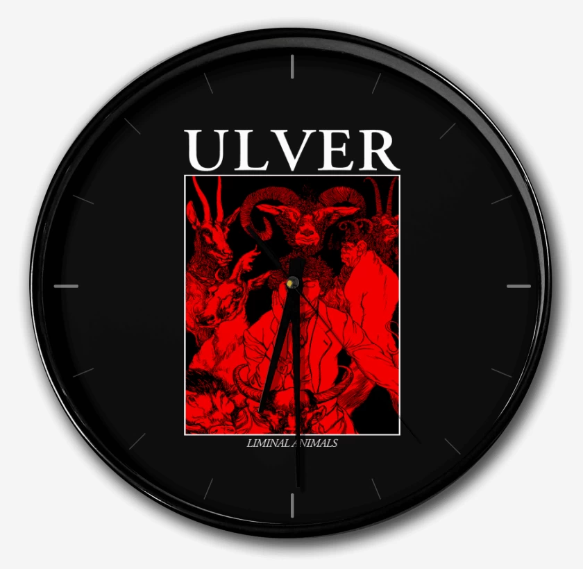 Reloj Negro de Ulver Liminal Animals