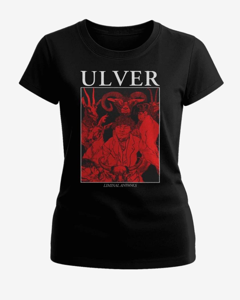 Polera de Mujer Negro de Ulver Liminal Animals