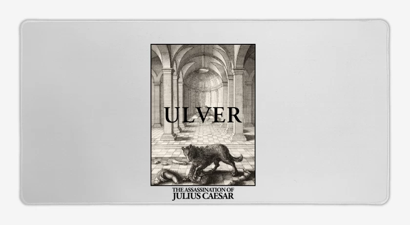 Mouse pad Gamer Blanco de Ulver The Assassination
