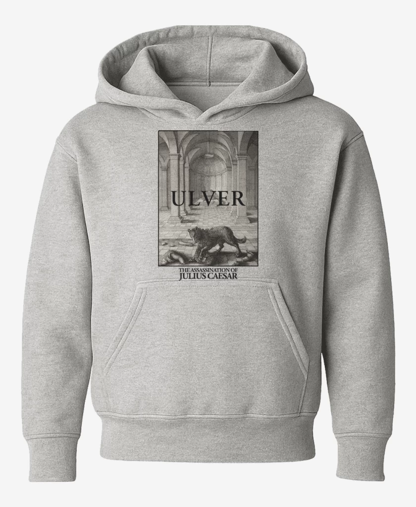 Poleron de niño Gris Melange de Ulver The Assassination