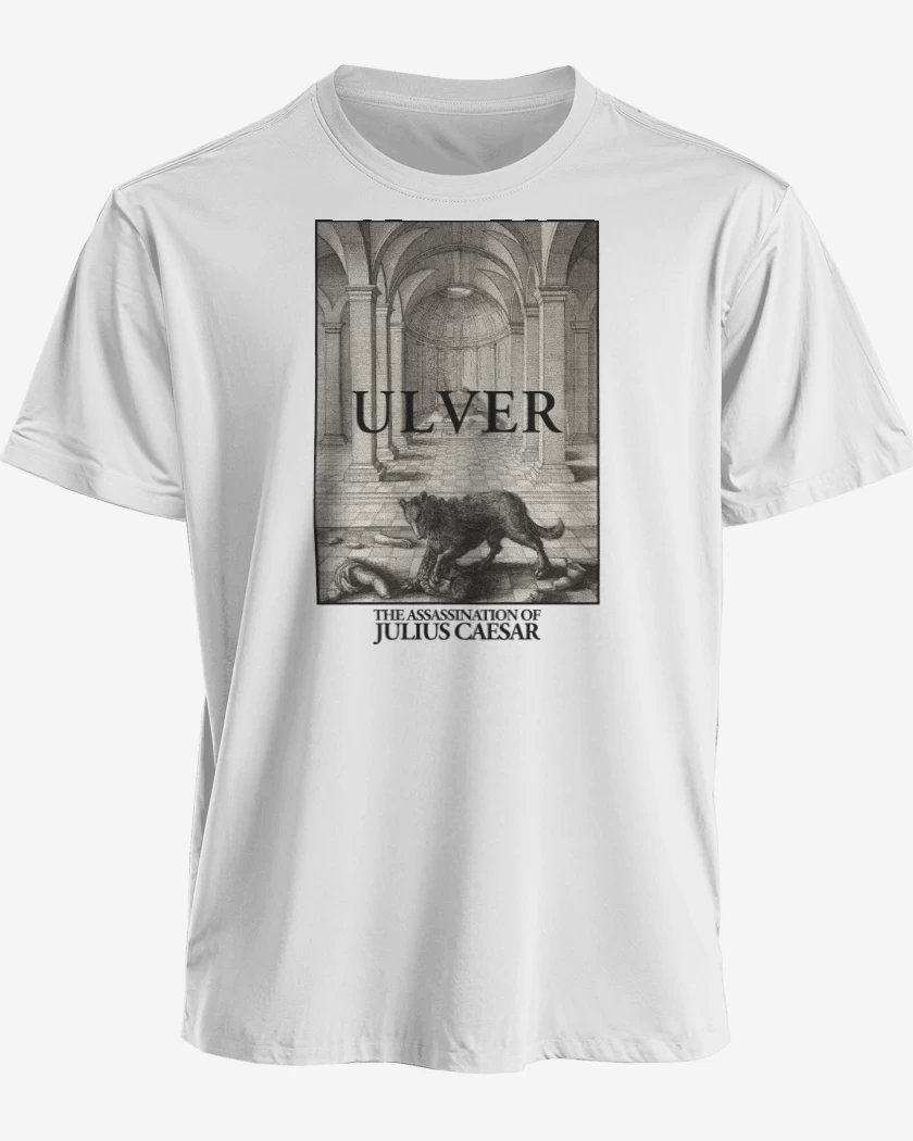 Polera premium Blanco de Ulver The Assassination