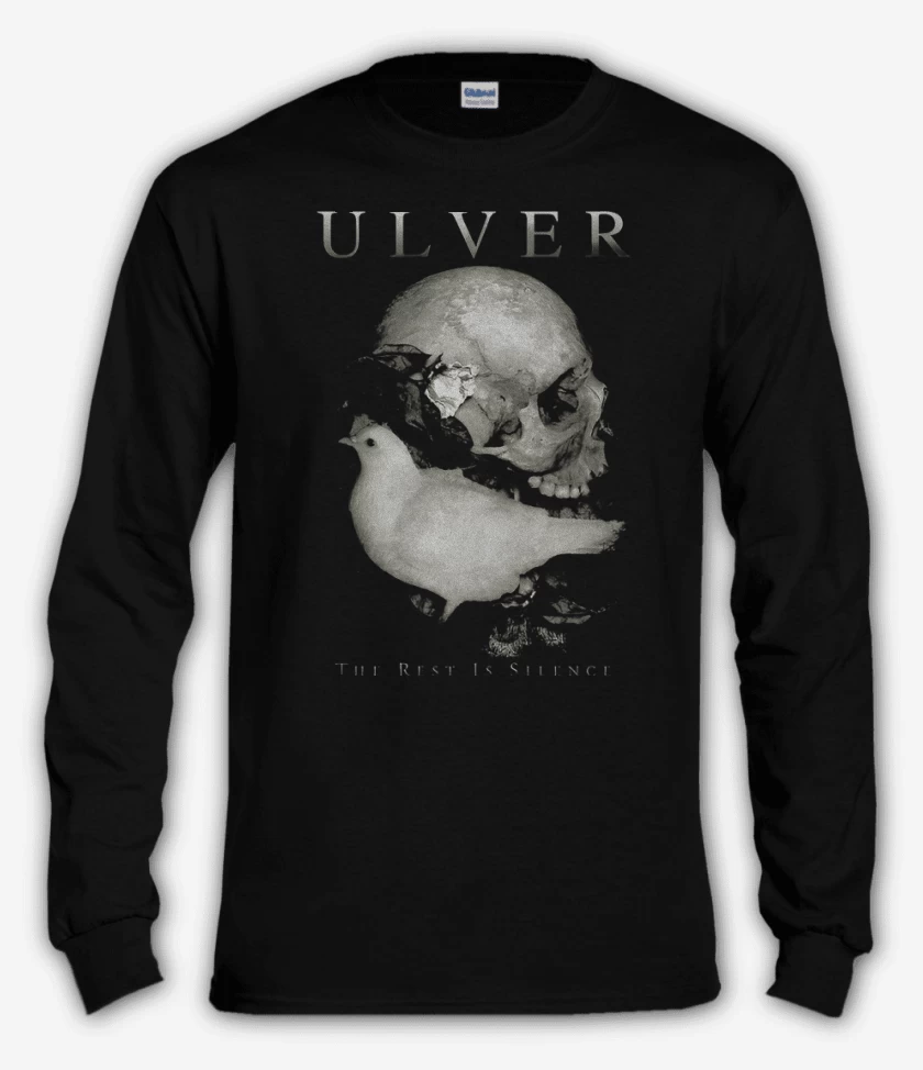 Polera manga larga Negro de Ulver The Rest is Silence