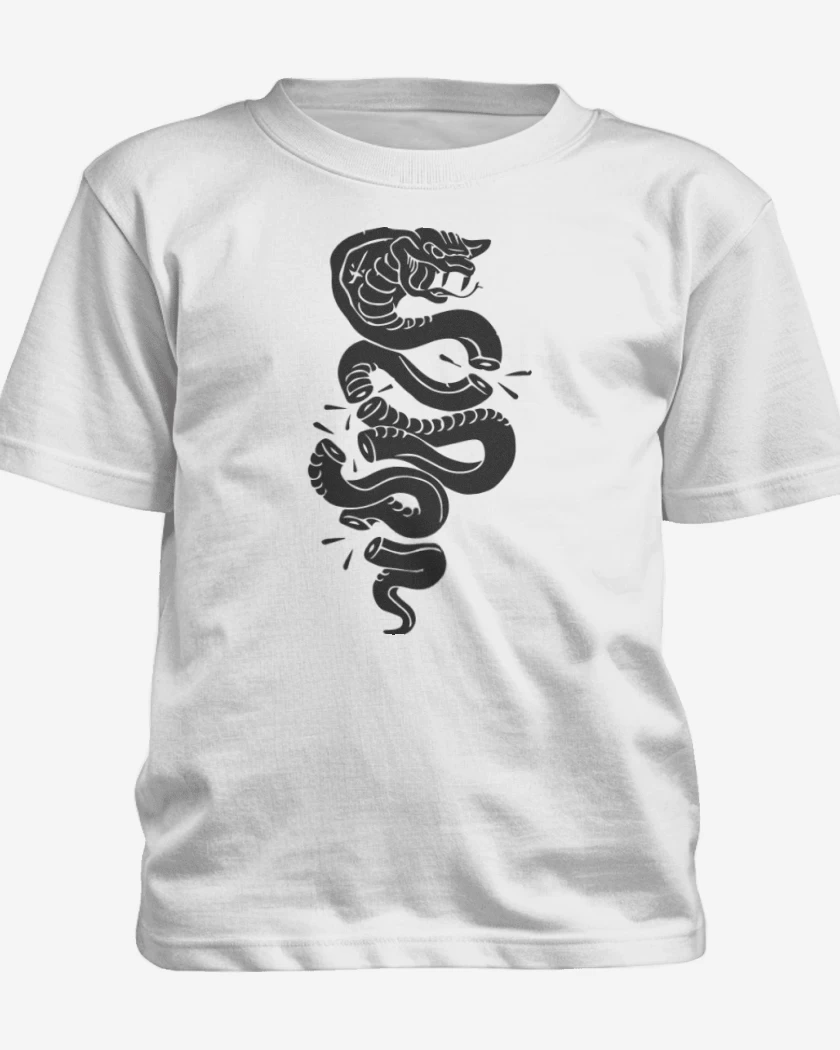 Polera de niño Blanco de Cobra