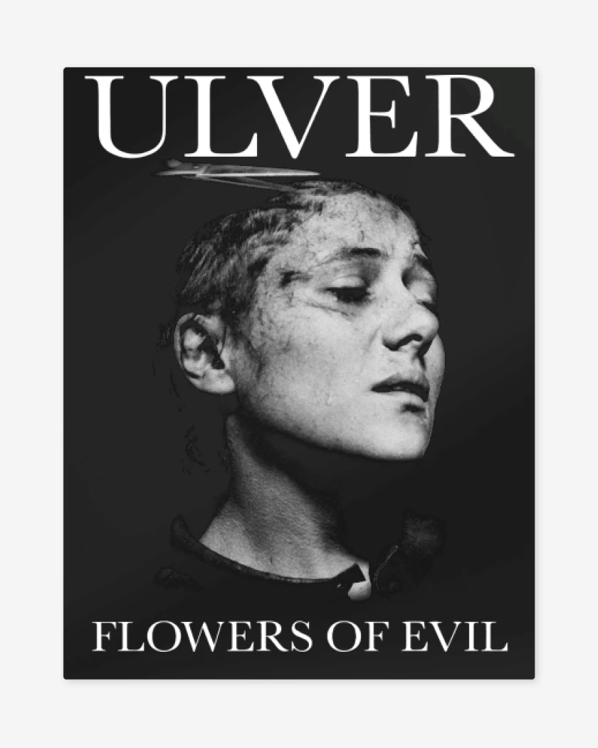 Print metalico Ulver Flowers of Evil