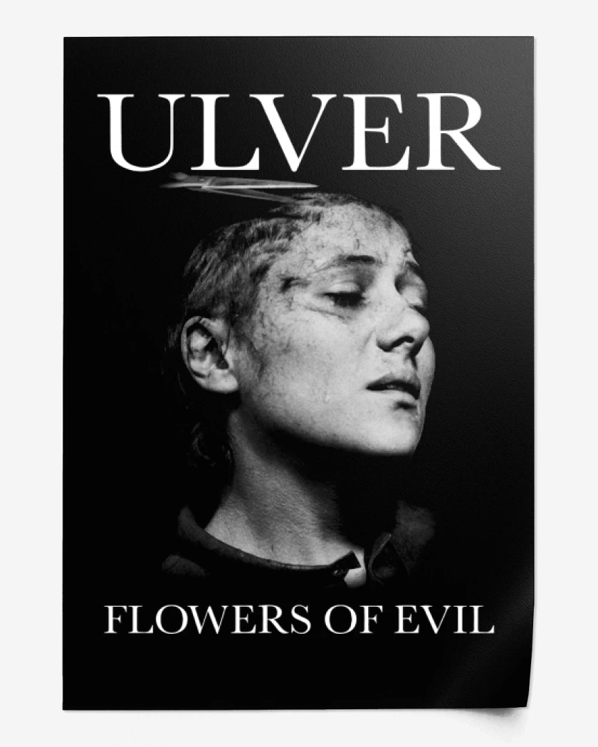 Print Ulver Flowers of Evil