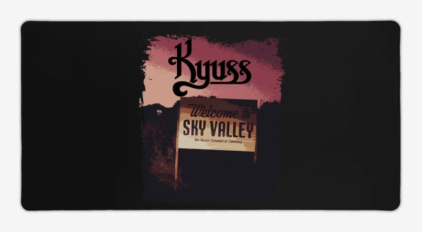 Mouse pad Gamer Welcome to the sky valley