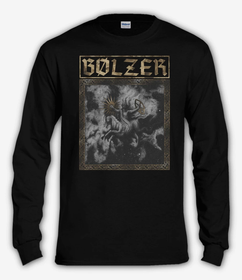 Polera manga larga Negro de Bolzer Aura