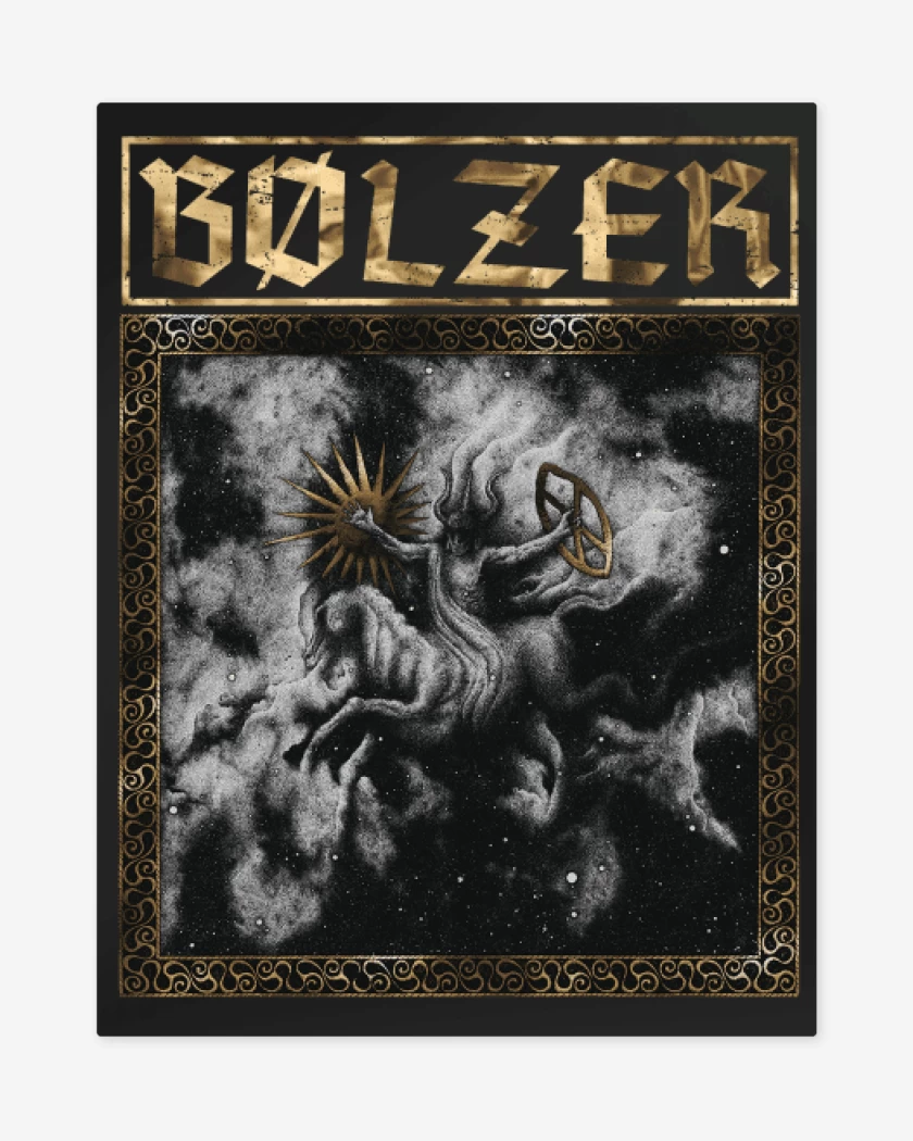 Print metalico Negro de Bolzer Aura