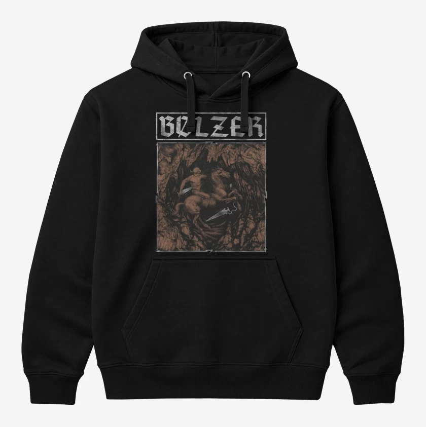 Polerón Canguro Negro de Bolzer Soma