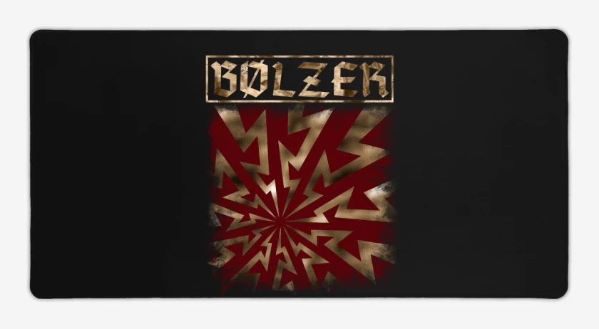 Mouse pad Gamer Negro de Bolzer Lese Majesty