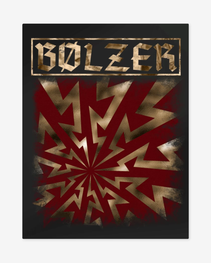 Print metalico Negro de Bolzer Lese Majesty