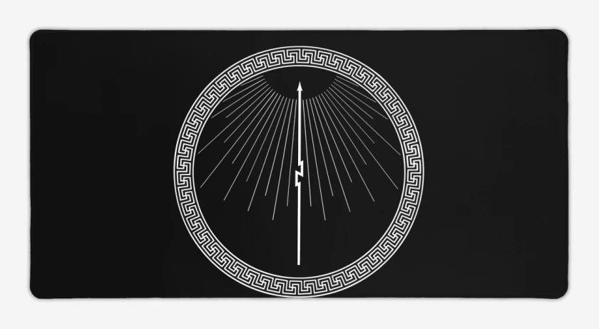 Mouse pad Gamer Negro de Bolzer Roman Acupuncture