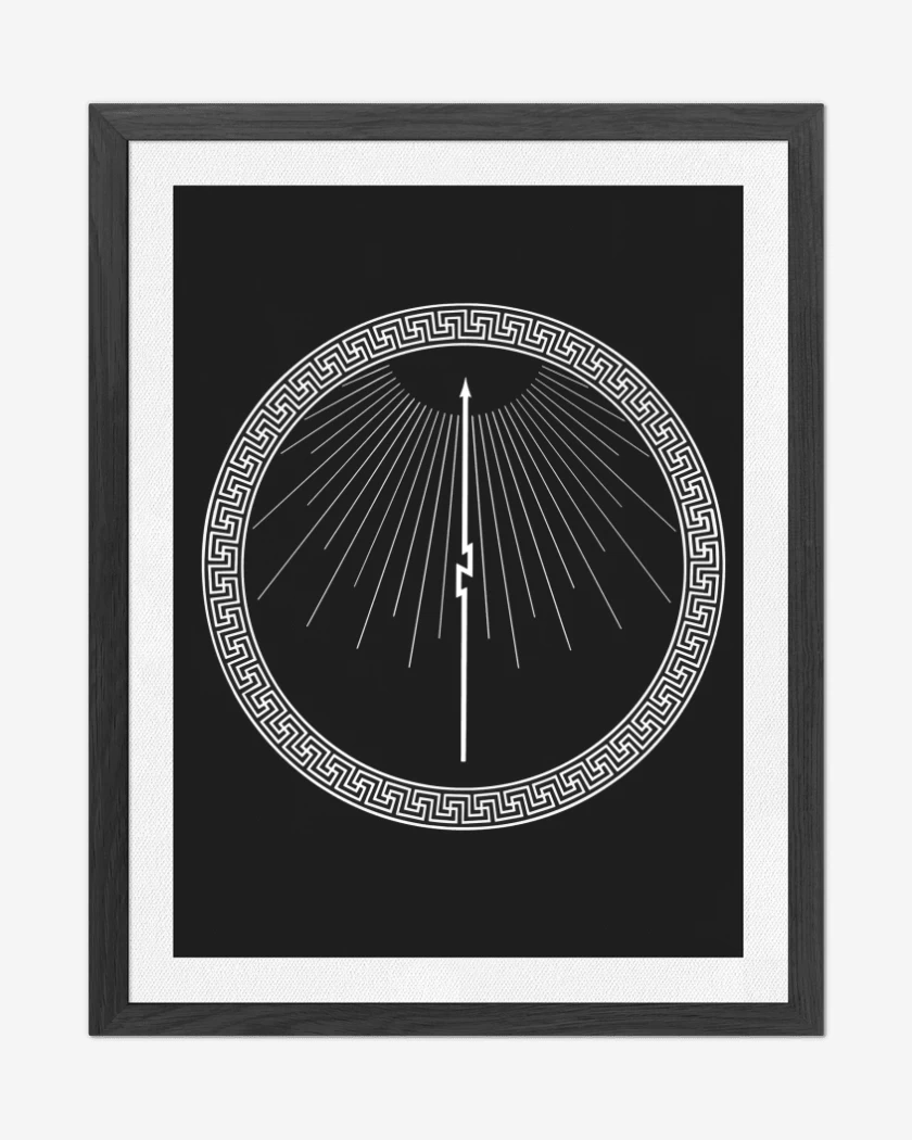 Cuadro decorativo Negro de Bolzer Roman Acupuncture